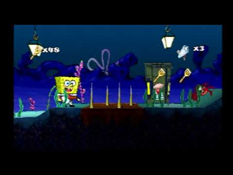 SpongeBob SquarePants SuperSponge (PS1) (17) Lonely Souls