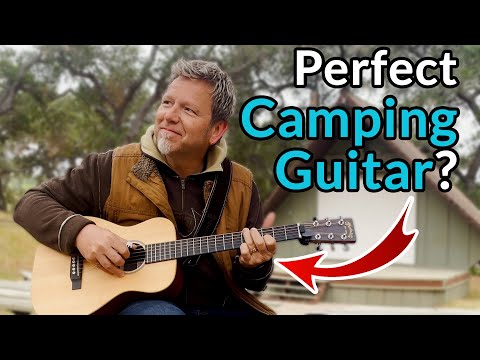 The PERFECT CAMPING GUITAR?! - Synthetic woods out in the woods - Martin LX1e