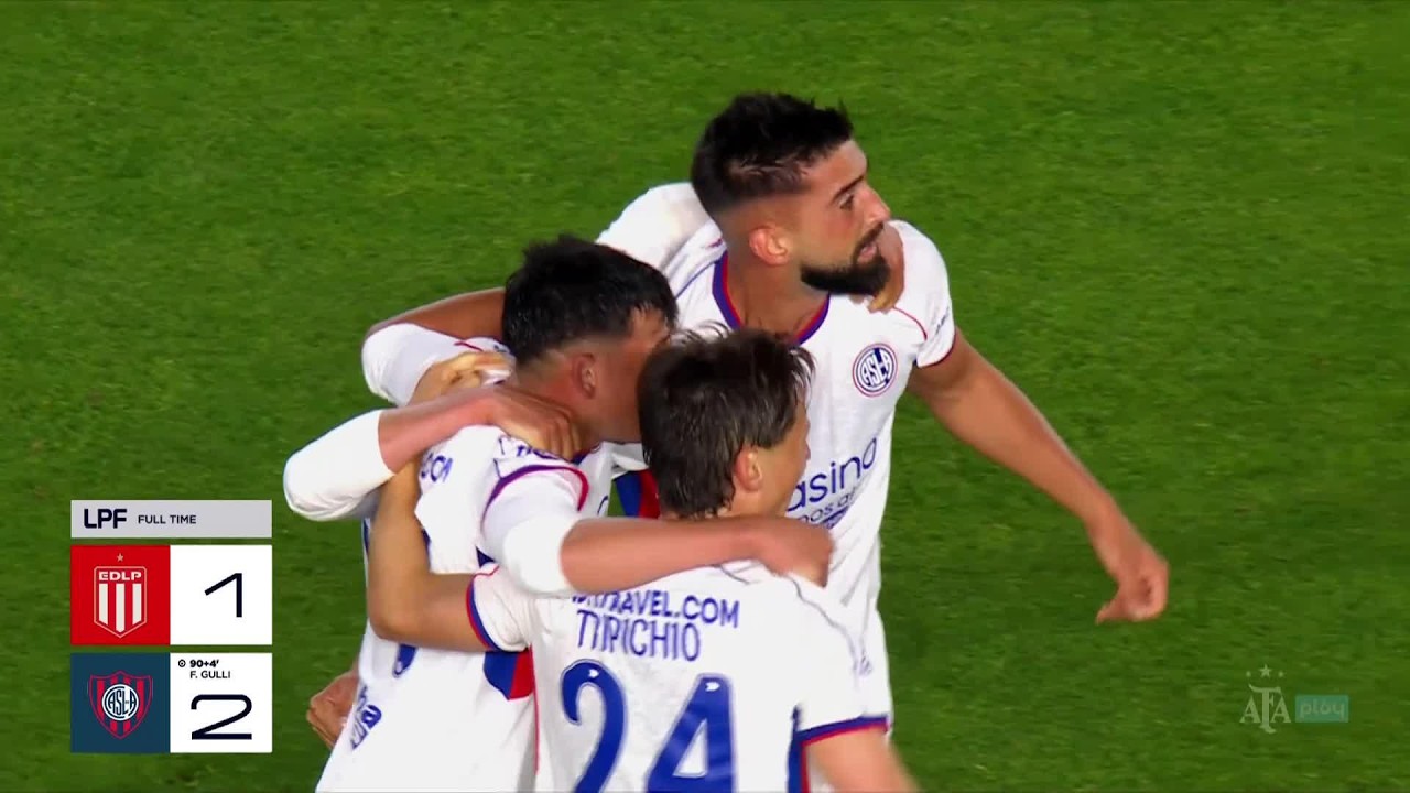 ESTUDIANTES DE LA PLATA 1-2 SAN LORENZO | Triunfo de último minuto | HIGHLIGHTS | Liga Argentina