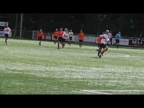 19 aug 2017 Hoogland O17-2 - VV De Meern O17-2 friendly  2-4 Mooie actie Daan