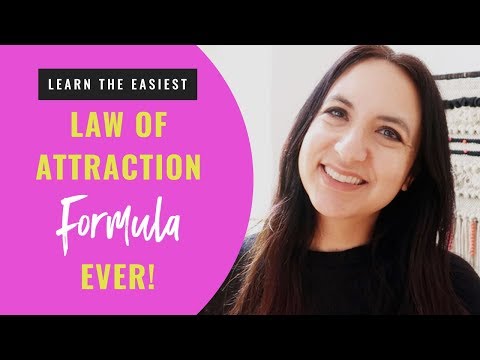 The Easiest ★★ Law Of Attraction Formula ★★ Ever | The Aligned Life | Mindset + Manifesting