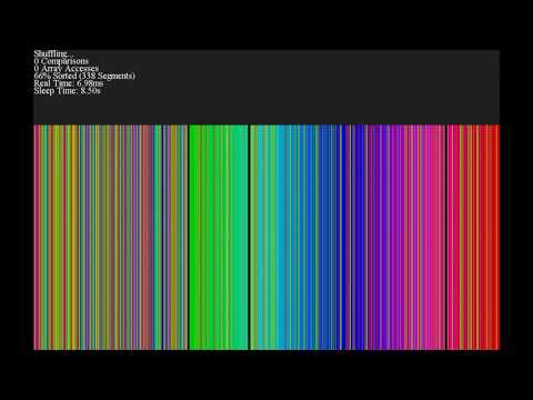 Radix Sort Visualized - Base 2, 4, 8, 10, 16 Comparison