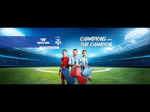 Walton becomes the Official Regional Partner of AFA I Walton × Argentina I Collaboration Manifesto