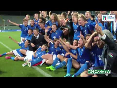 2018-06-09 FIRENZE - CALCIO, DONNE; 3-0 AL PORTOGALLO, ITALIA AL MONDIALE