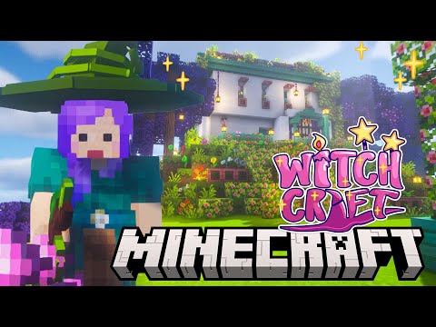 Building a MAGICAL House ✨ | Ep4 | Minecraft Witch Craft SMP