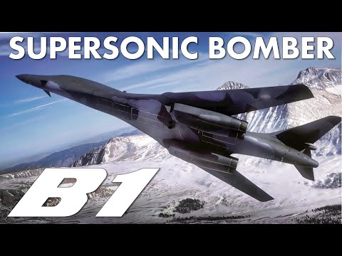 Rockwell B-1 Lancer "The Bone" | The Evolution Of The Supersonic Bomber | Upscaled Documentary