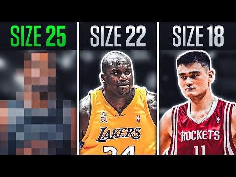 Top 10 Biggest Shoe Sizes in NBA History