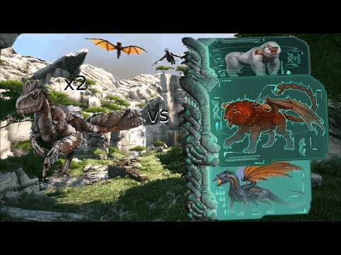 Official Valguero Alpha 2 Deino Boss Fight l Ark Survival Evolved