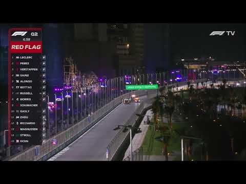 Mick Schumacher Crash,Saudi Arabia 2022