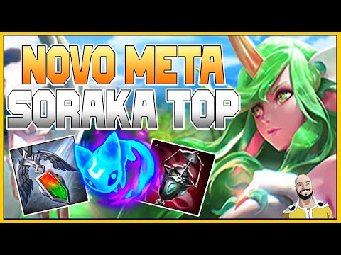 SORAKA TOP GAMEPLAY - NEW TOP LANE META - HOW TO PLAY SORAKA TOP AND ABUSE BEFORE NERF - SEASON 10