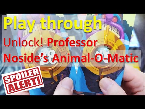 Major Spoiler !! #Unlock Mystic Adventure - Professor Noside's Animal-O-MATIC