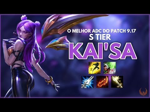O MELHOR ADC DO PATCH 9.17 *S TIER* - KAI'SA BOT GAMEPLAY [PT-BR]