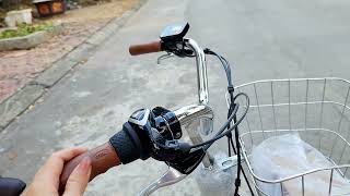 Xe đạp điện trợ lực đời 2021, zin nguyên lốp, vành  26, 15/9/2025.lh:0975858546