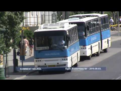 Eger (Hungary), Eszterházy tér - 2010.08.03. - No Comment (HD)