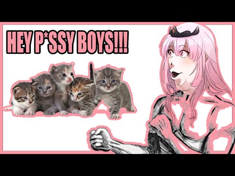 Hey P*ssy boys hololive highlights ( Mori Calliope ch. ) ( Minecraft ) hololive-EN