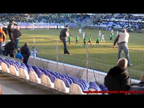 Ujpest Budapeszt - MVM Paks FC 02.03.2013 (0-6) Skrót