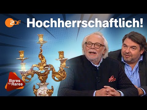 Königliche Qualität: Kandelaber von KPM entlockt Händlerraum majestätische Summen | Bares für Rares