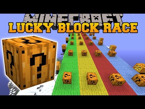 Minecraft: SPOOKAY HALLOWEEN LUCKY BLOCK RACE - Lucky Block Mod - Modded Mini-Game