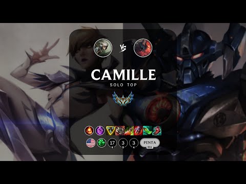 Camille Top vs Aatrox - NA Challenger Patch 13.15