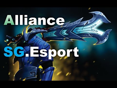 Alliance vs SG.Esports (BR) | WESG 1⁄4 Final Dota 2