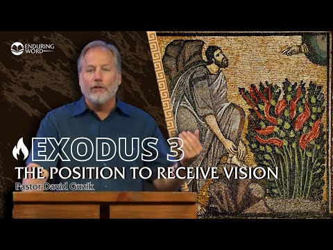 Exodus 3 — The Position to Receive Vision