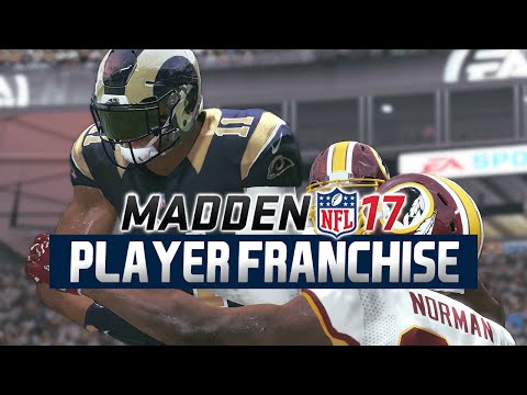 Madden NFL 17 - WR Player Franchise Ep. 3 - Week 1 vs. Redskins  [Rookie Season]