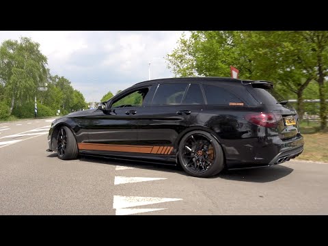 DECAT Mercedes-AMG C63S Estate (590HP) - Engine Start Up, Revs, Accelerations!