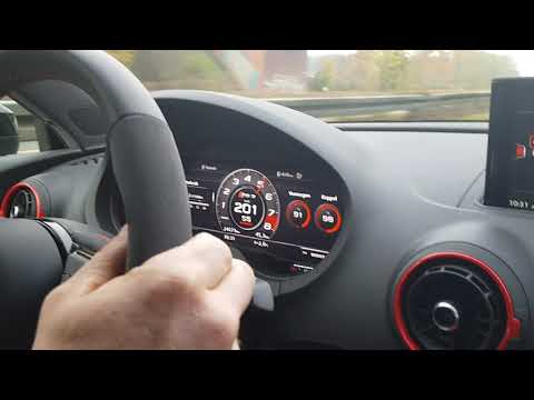 2017 Audi RS3: 100 - 300 km/h