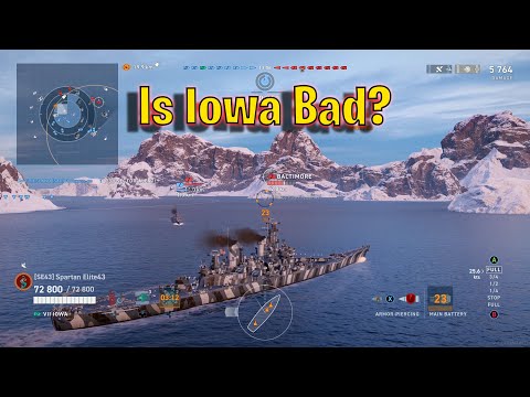 Is Iowa Still Awesome?! (World of Warships Legends)