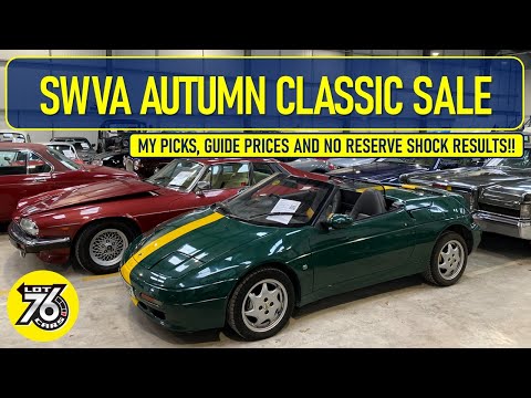 SWVA Classic Car Auction October 30th 2025