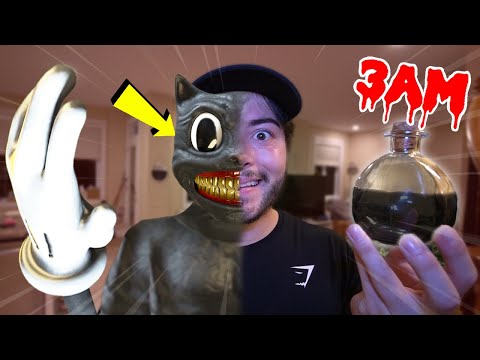 ORDERING CARTOON CAT POTION FROM THE DARK WEB AT 3AM!! *HE CAME TO OUR HOUSE*