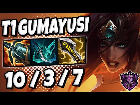 T1 Gumayusi Sivir vs Lucian [ ADC ] Patch 12.2 Ranked Master Korea ✅