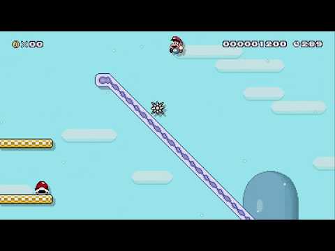 Snowy Stuff by inkballer1 - Super Mario Maker 2 - No Commentary 1bw