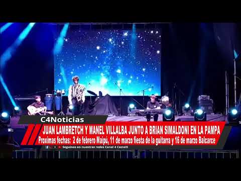 𝗝𝗨𝗔𝗡 𝗟𝗔𝗠𝗕𝗥𝗘𝗖𝗛𝗧 𝗬 𝗠𝗔𝗡𝗘𝗟 𝗩𝗜𝗟𝗟𝗔𝗟𝗕𝗔 𝗘𝗡 𝗟𝗔 𝗣𝗔𝗠𝗣𝗔 𝗝𝗨𝗡𝗧𝗢 𝗔 𝗕𝗥𝗔𝗜𝗔𝗡 𝗦𝗜𝗠𝗔𝗟𝗗𝗢𝗡𝗜