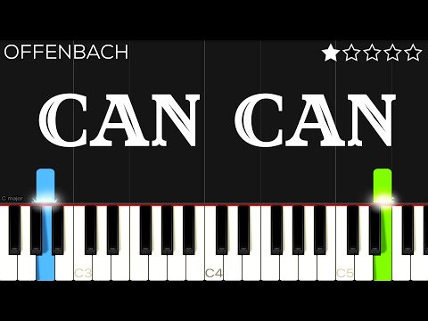 YouTube video about: Can can music sheet piano?