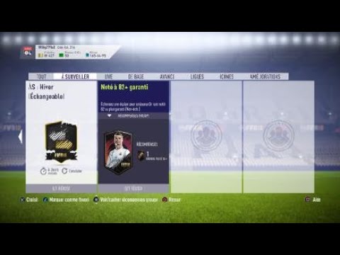 DCE NOTÉ A 82+ GARANTI - FIFA 18