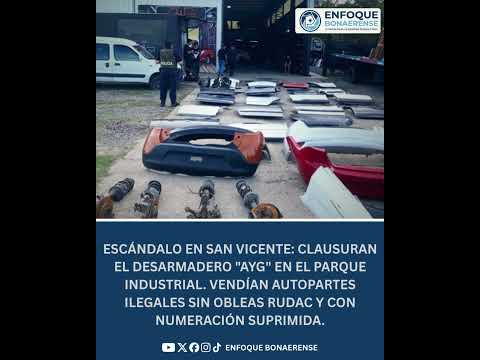 #SanVicente | 🚨DE DESARMADERO "LEGAL" A CUEVA DE AUTOPARTES ILEGALES 🚔⚙️