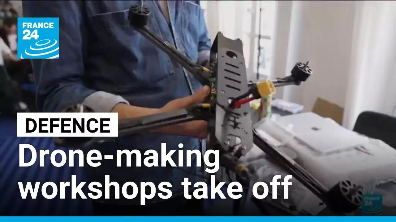 Paris drone workshops surge as Europeans prepare for potential Russian threats