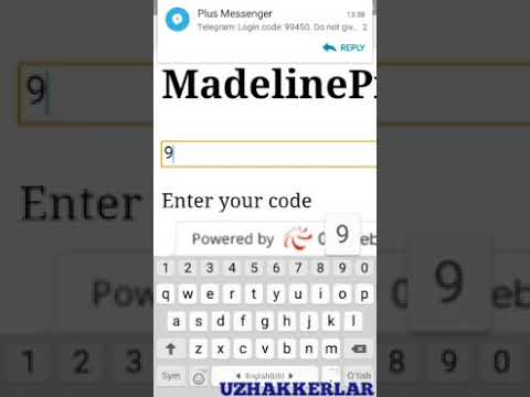 Nik ga soat qoyish telegram da