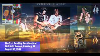 Greg Lake feat. Gary Moore - Nuclear Attack / Long Goodbye (Live)