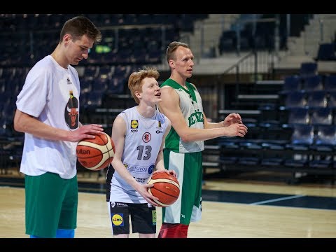 „Nevėžio“ treniruotėje – SKM auklėtinio tritaškių salvės