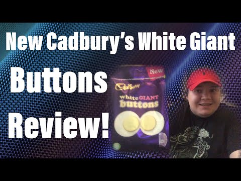 NEW! Cadbury’s White Giant Chocolate buttons review!