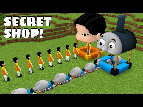 What is the BEST SHOP TO CHOOSE DOLL OR  THOMAS SHOP in Minecraft - Gameplay - Coffin Meme