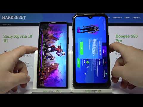Sony Xperia 10 III vs Doogee S95 Pro app Speed test / Speed test on Xperia 10 III and  S95 Pro