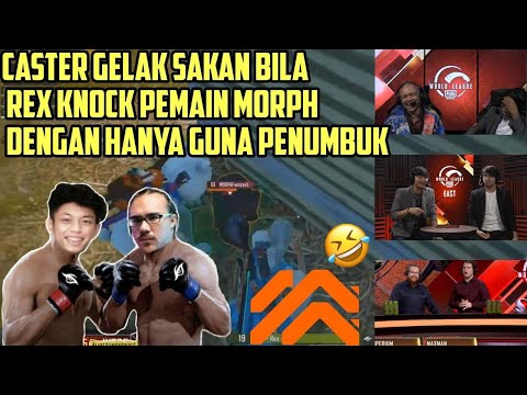 REKOD BARU | REX KNOCK PLAYER MORPH HANYA DENGAN PENUMBUK!! | PMWL FUNNY MOMENTS