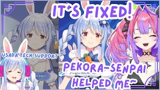 Vivi Wants to Save Sickly Pekora... But Gets SAVED INSTEAD! 😂💻 | Hololive Clip