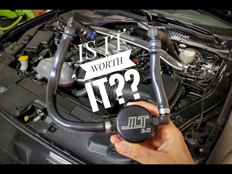 INSTALLED the JLT OIL SEPARATOR on my 2019 MUSTANG GT! OIL CATCH CAN INSTALL
