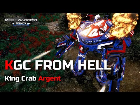 King Crab with Amazing power dakka and stealth | Mechwarrior Online (MWO)
