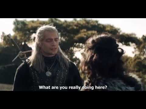 Geralt told Yennefer he has a child through the law of surprise