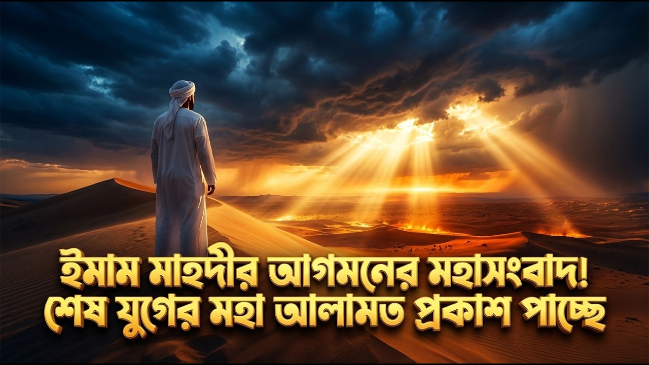ইমাম মাহদীর আগমনের মহাসংবাদ! শেষ যুগের মহা আলামত প্রকাশ পাচ্ছে